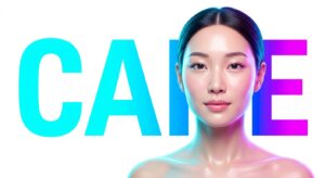 East Asian female model with a serene expression representing healthy recovery and post-operative care.